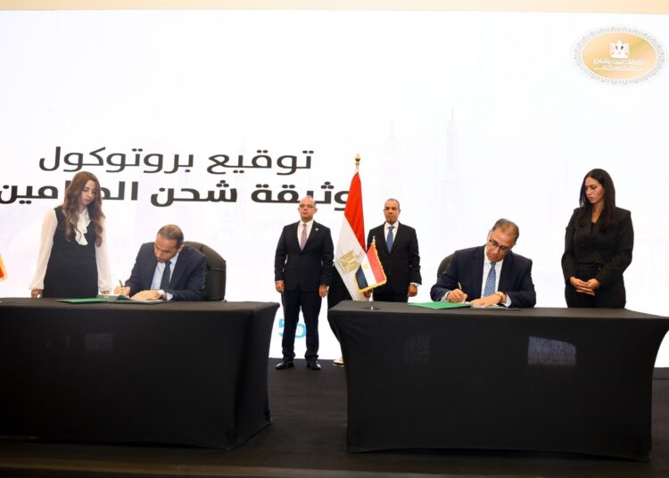 وزير الخارجية ورئيس الرقابة المالية يشهدا توقيع برتوكول تعاون بشأن المصريين بالخارج في إطار مبادرة “تأمينك في مصر”