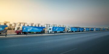 “مؤسسة الجود” تطلق القافلة الإغاثية الـ11 لغزة بـ26 ألف كرتونة مواد غذائية