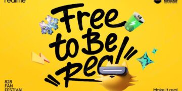 “ريلمي” تحتفل بذكرى تأسيسها السابعة بإطلاق بطارية 15,000 مللي أمبير وهاتف Chill Fan المبتكر