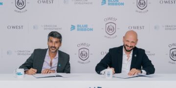  توقّيع اتفاقية تشغيل نادي O West الرياضي والاجتماعي مع شركة Blue Ribbon المتخصصة في إدارة الأندية
