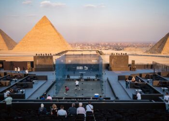 الليلة… نهائي بطولة CIB المفتوحة للإسكواش 2025 أمام أهرامات الجيزة