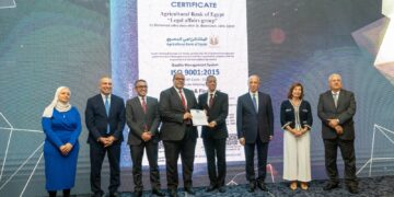 “البنك الزراعي “يحتفل بحصوله على شهادتي الأيزو ISO-9001 و الامتثال للمعايير الدولية لتأمين بطاقات الدفع PCI-DSS