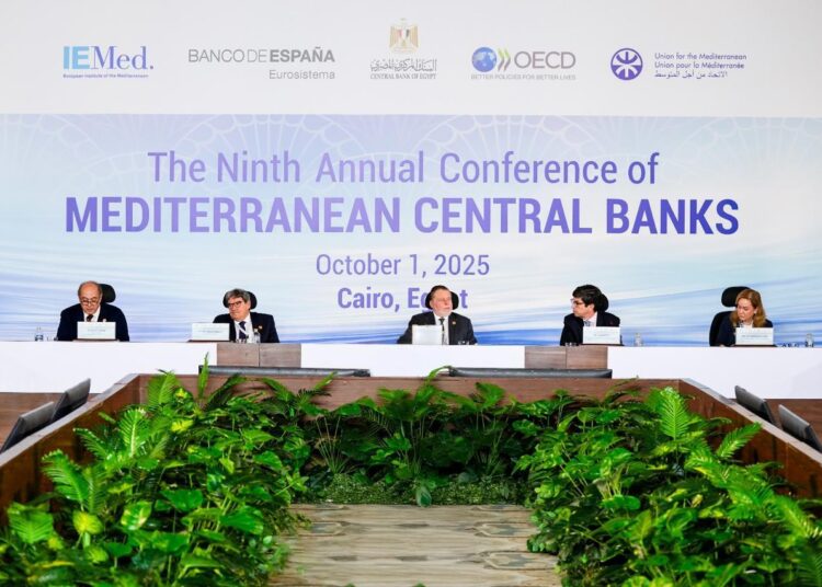 “البنك المركزي المصري” يستضيف الدورة التاسعة من مؤتمر البنوك المركزية الأورومتوسطية بالقاهرة