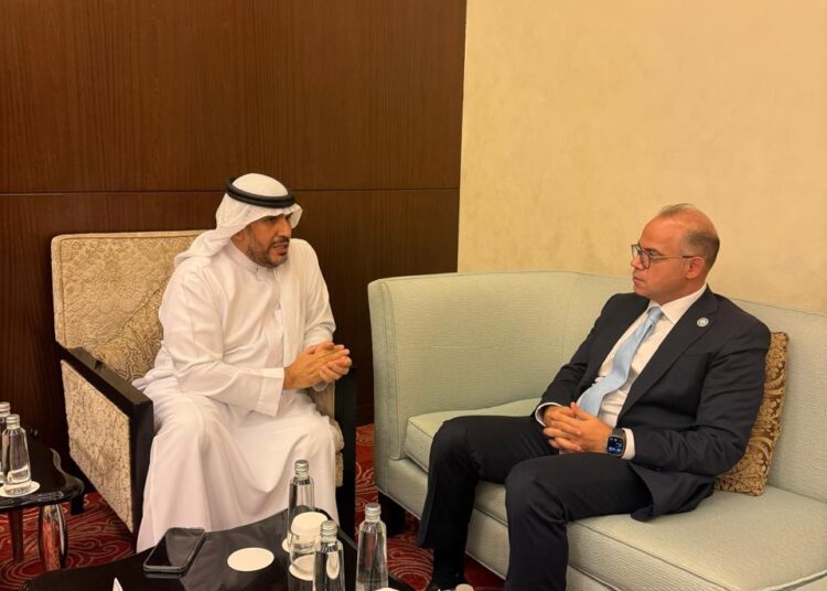 رئيس هيئة الرقابة المالية يعقد اجتماعات ثنائية مع قادة المؤسسات المالية السعودية بالرياض