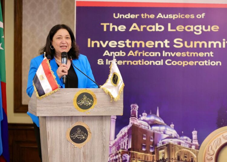 نائبة وزيرة التضامن تشهد فعاليات الملتقى التحضيري لقمة الاستثمار العربي الأفريقي