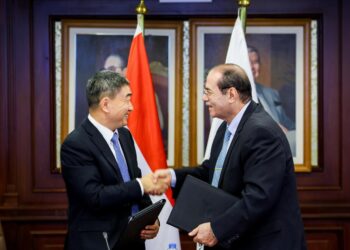 نائبا محافظ البنك المركزي المصري ووزير الإدارة الوطنية الصينية للتنظيم المالي يوقعان مذكرة للتعاون المشترك
