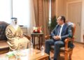 سفير الإمارات يبحث مع وزير قطاع الأعمال تعزيز التعاون الاقتصادي
