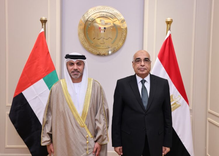 سفير الإمارات ووزير العدل يناقشان تعزيز التعاون القانوني والقضائي