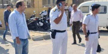 حملة مكبرة لغلق وتشميع المحال المخالفة بمنطقة دجلة بأكتوبر الجديدة