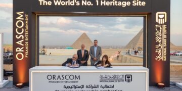 تجديد الشراكة الاستراتيجية بين البنك الأهلي وأوراسكوم بيراميدز