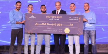 وزير الاتصالات يشهد ختام النسخة الأولى من مسابقة “ديجيتوبيا” ويكرم الفائزين بجوائز تتجاوز 10 ملايين جنيه       