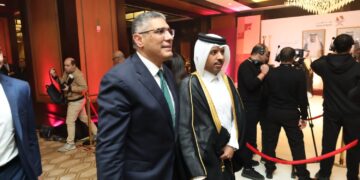 محافظ الجيزة يشهد احتفالية اليوم الوطني لدولة قطر بالقاهرة
