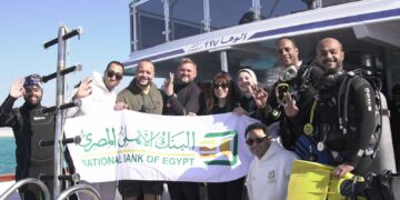 إطلاق مبادرة بيئية جديدة من البنك الأهلي لتنظيف شاطئ “جزيرة مجاويش”