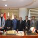 رئيس نقابة البترول يستقبل وفد نقابة البترول اليمنية لتعزيز العمل النقابي المشترك