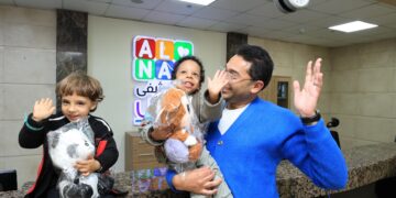 البنك الأهلي المصري يواصل الاحتفالات بالعام الجديد مع مستشفى الناس