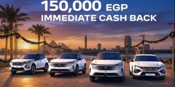 بيجو مصر تطلق عرض كاش باك بقيمة 150 ألف جنيه على موديلات 2026
