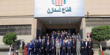 البنك الأهلي يفتتح وحدة المراقبة المركزية لمخازن البنك