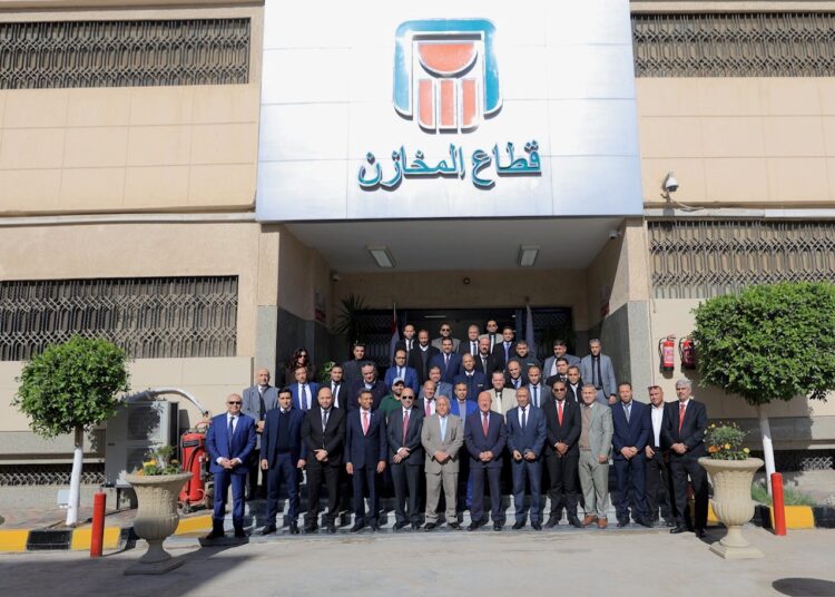 البنك الأهلي يفتتح وحدة المراقبة المركزية لمخازن البنك