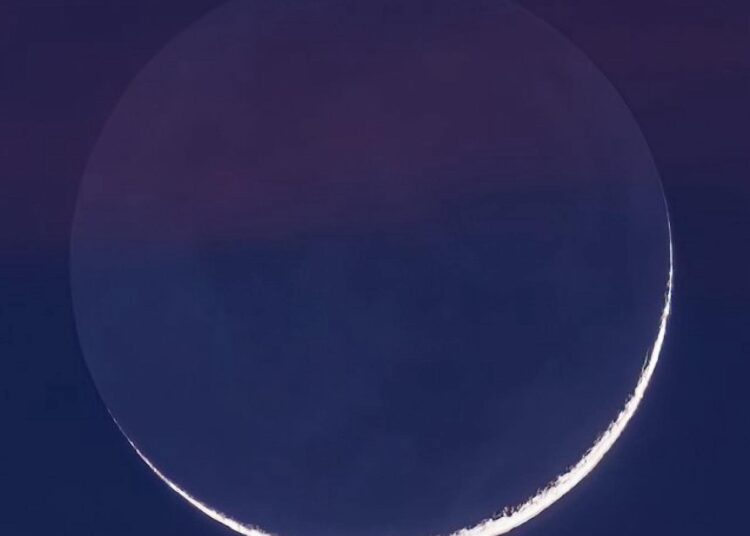 الليلة.. هلال شهر شعبان يزين السماء 🌙