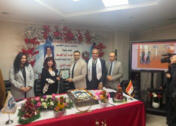 تكريم “هدى يسى” في يوم الإدارة الفندقية الخامس بمستشفى الزيتون التخصصي