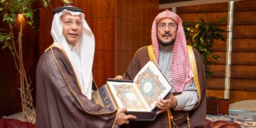 وزير الشؤون الإسلامية يستقبل سفير المملكة المعين حديثًا لدى الجمهورية القيرغيزية