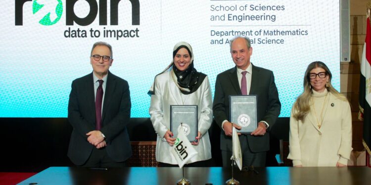 تعاون بين «روبن» والجامعة الأمريكية بالقاهرة لإعداد جيل جديد من خبراء علوم البيانات والذكاء الاصطناعي