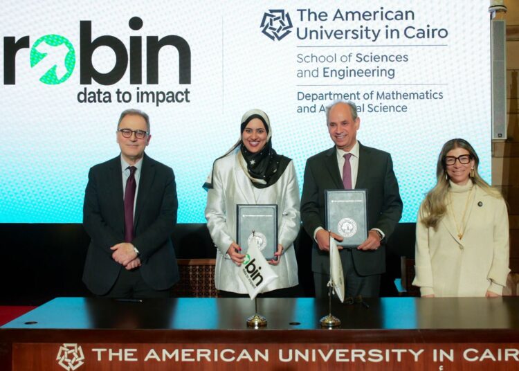 تعاون بين «روبن» والجامعة الأمريكية بالقاهرة لإعداد جيل جديد من خبراء علوم البيانات والذكاء الاصطناعي