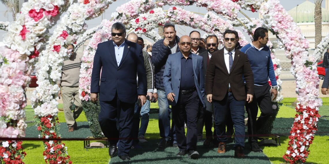 رئيس”أمناء أكتوبر الجديدة” يشارك في إفتتاح معرض أهلا رمضان