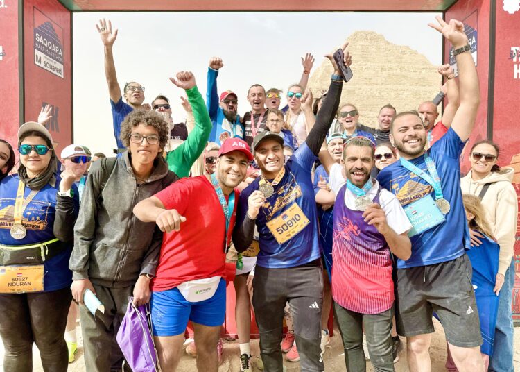 برعاية الشباب والرياضة.. ماراثون سقارة الرياضي يضم ممثلي 50 جنسية