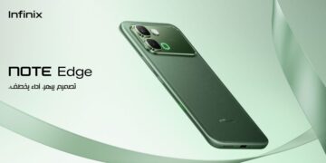 إنفينيكس تعزز حضورها في هواتف الجيل الخامس بـ Note Edge تمهيدًا لإطلاق NOTE 60